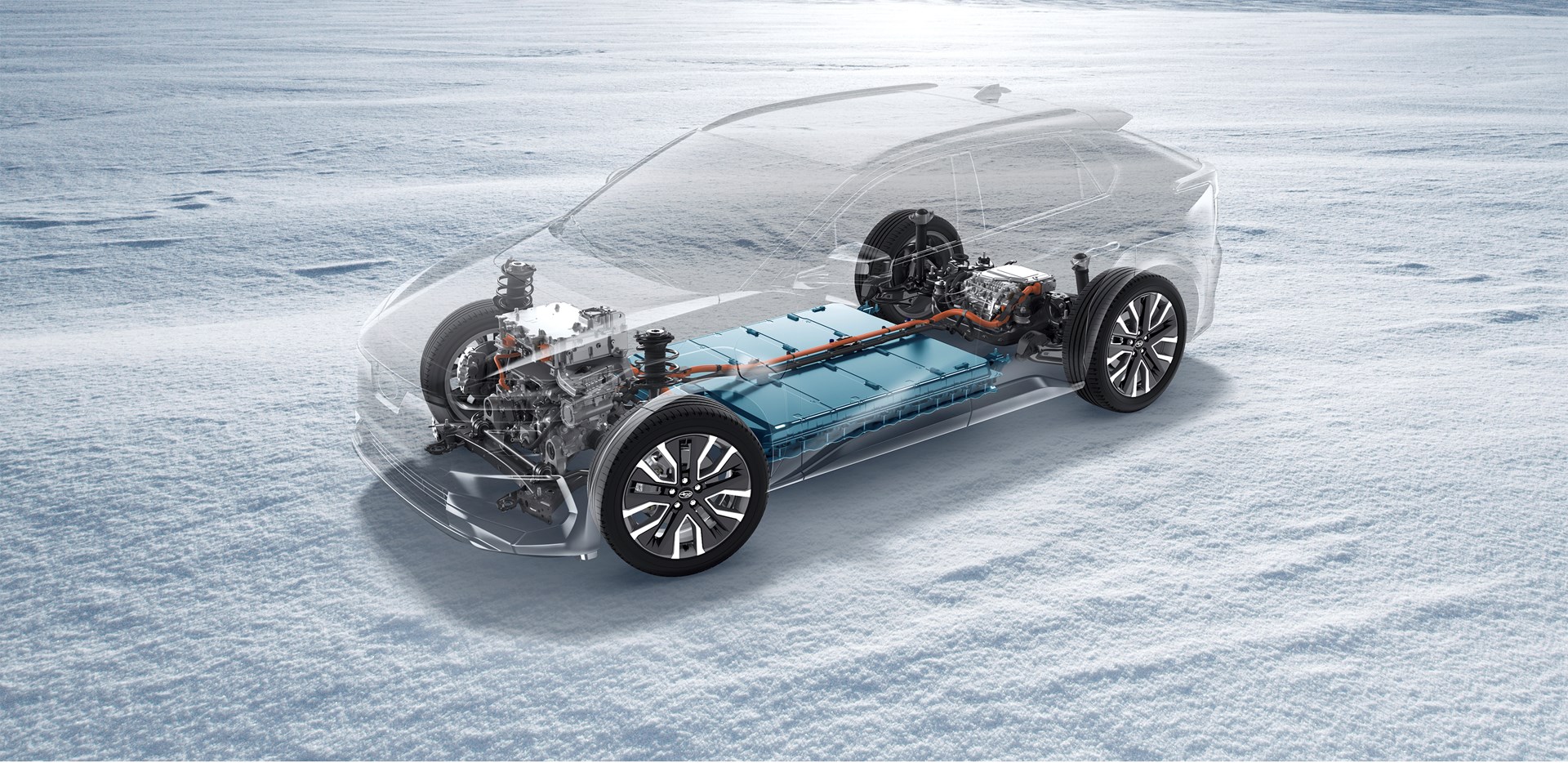 Solterra eAxle-motoren